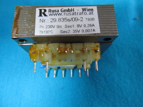 Einphasentrafo 0,25VA 29.835s/09-2