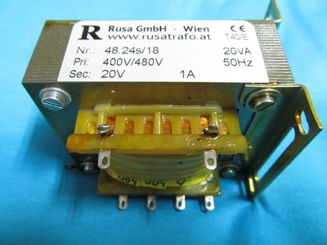 Einphasentrafo 20VA 48.24s/18