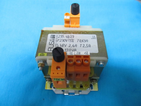 Einphasentrafo 120VA 295.48/29