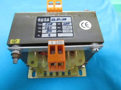 Einphasentrafo 200VA 29.50/38