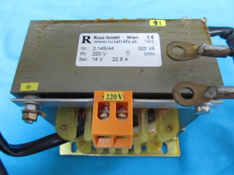 Einphasentrafo 320VA 2.14S/44